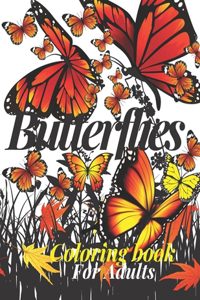 Butterflies Coloring Book For Adults