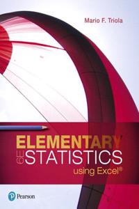 Elementary Statistics Using Excel Plus New Mystatlab with Pearson Etext -- Access Card Package