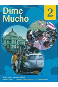 Dime Mucho 1st Edition Student's Book 2 with Audio CD