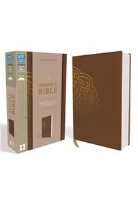 NIV, Reader's Bible, Imitation Leather, Brown