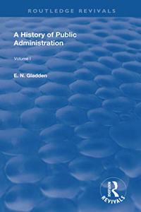 A History of Public Administration