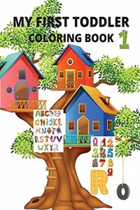 My first toddler coloring book