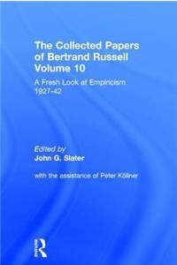 The Collected Papers of Bertrand Russell, Volume 10