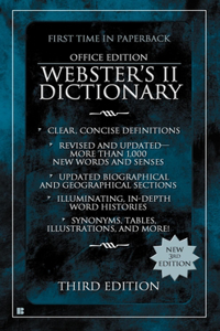 Webster's II Dictionary