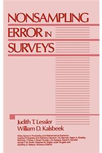 Nonsampling Error in Surveys