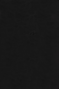Nbla, Biblia de Estudio Macarthur, Leathersoft, Negro, Interior a DOS Colores, Comfort Print
