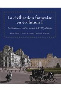 La Civilisation Française En Evolution I