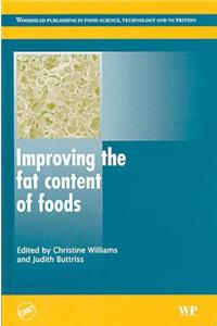 Improving the fat content of foods