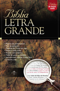 Biblia Letra Grande-RV 1960: Reina Valera 1960, Black, Leatherflex