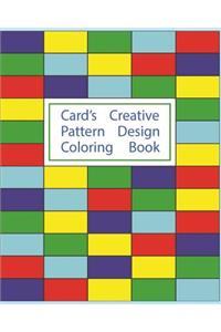 Card's Creative Pattern Design Coloring Book