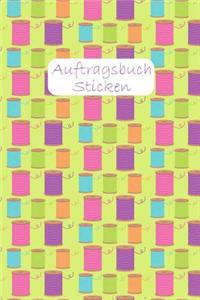 Auftragsbuch Sticken