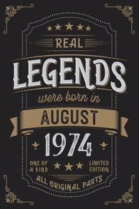 Real Legends were born in August 1974