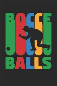 Bocce Notebook - Bocci Training Journal - Gift for Bocce Balls Player - Bocce Scoring Book