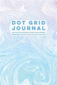 Dot Grid Journal 6x9 Dotted Notepad Paper Sketchbook Featuring 5 mm Dot Grid Notebook Paper