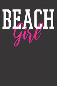 BEACH GIRL Notebook Journal: BEACH GIRL Notebook Journal Gift Journal 6 x 9 120 pages