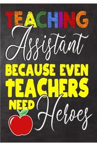 Teaching Assistant Because Even Teachers Need Heroes