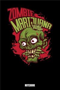 Zombie Marijuana Notebook