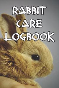 Rabbit Care Logbook