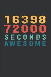 1 639 872 000 Seconds Awesome