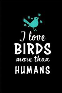 I Love Birds More than Humans