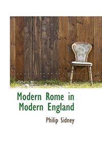 Modern Rome in Modern England