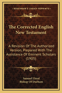 The Corrected English New Testament