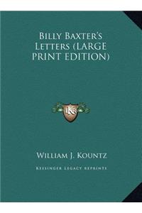 Billy Baxter's Letters
