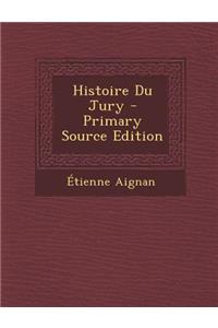 Histoire Du Jury