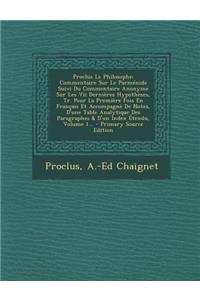 Proclus Le Philosophe