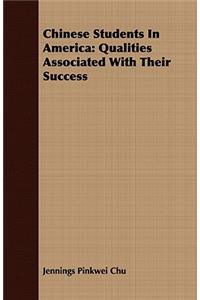 Chinese Students In America