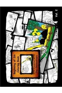 Beginning of Sin Coloring Book