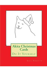 Akita Christmas Cards