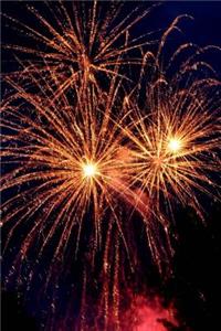 Gold Fireworks Journal