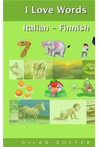 I Love Words Italian - Finnish