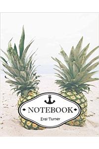 Pineapple Notebook / Journal: Pocket Notebook / Journal / Diary - Dot-grid, Graph, Lined, Blank No Lined: 2