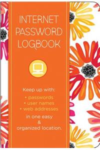 Internet Password Logbook - Botanical Edition