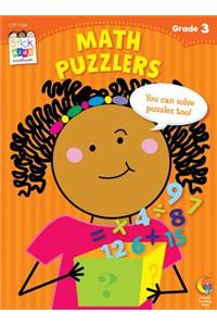 Math Puzzlers, Grade 3