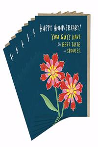 6-Pack Em & Friends Taste in Spouses Card