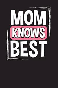 Mom Knows Best: Mom's Weekly Planner Undated Events and Meals Tracker