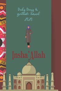 Insha'Allah Daily Diary And Gratitude Diary