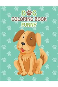 Dog Coloring Book Funny