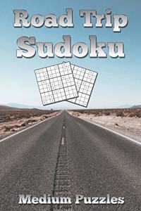 Road Trip Sudoku Medium Puzzles: Highway Cover 240 Medium Sudoku Puzzles