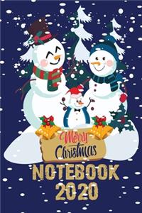 Merry Christmas Notebook 2020