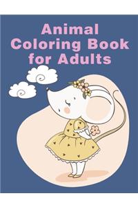 Animal Coloring Book For Adults