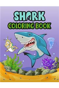 Shark Coloring Book