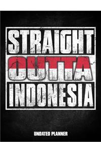 Straight Outta Indonesia Undated Planner