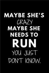 Running Women Notebook