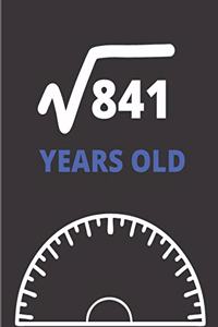 Square Root Of 841 Years Old