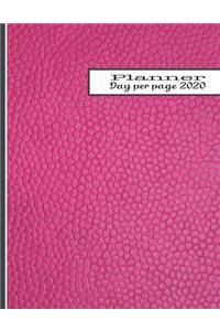 Day per page planner 2020