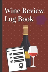 Professional Wine Review Log Book